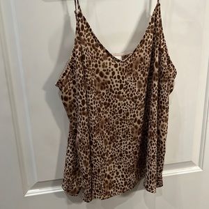 Leopard tank top
